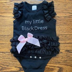 My Little Black Dress onesie